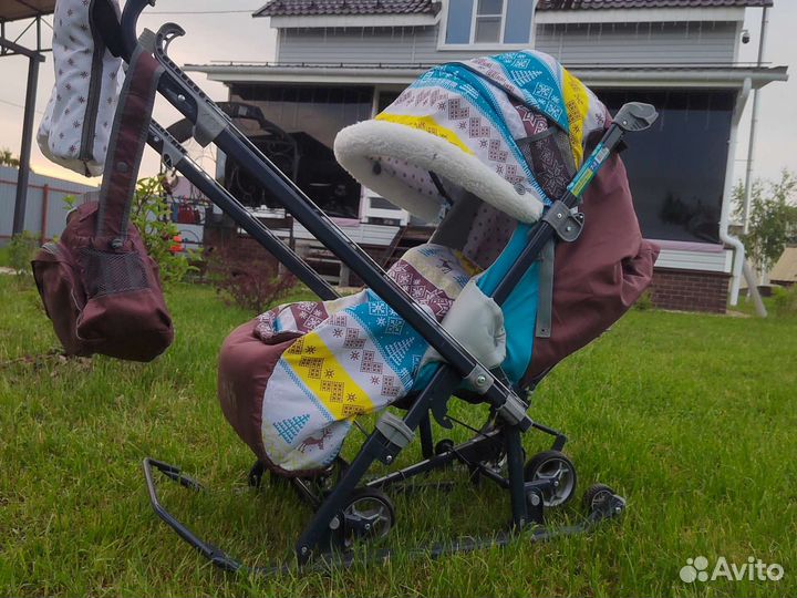 Санки-коляска