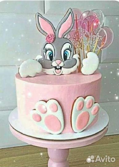 Пряники для торта ручной работы