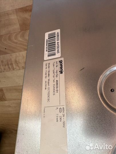 Варочная панель gorenje на запчасти