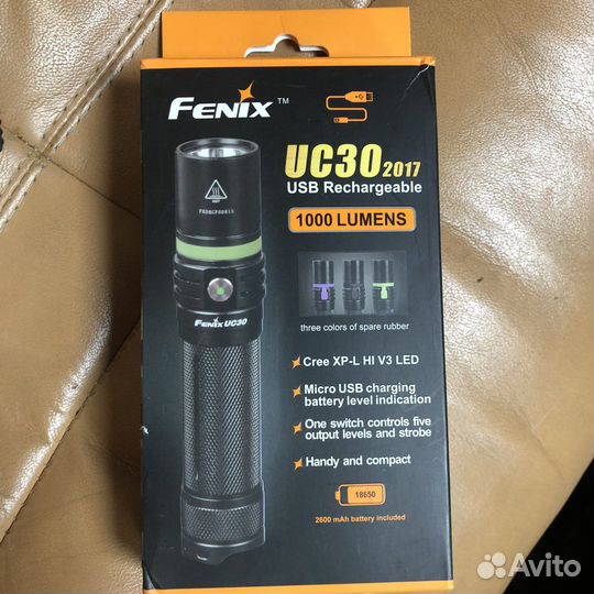 Фонарь fenix uc30