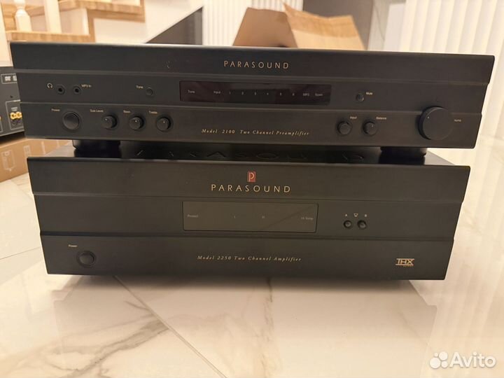 Parasound 2250 и 2100