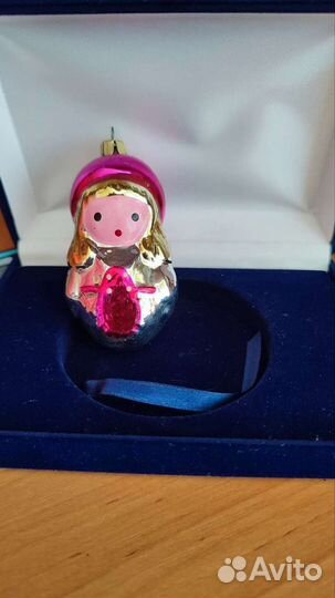Красная шапочка новогодняя игрушка СССР