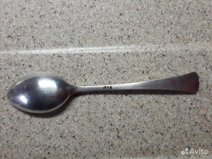 Антикварная серебряная ложка