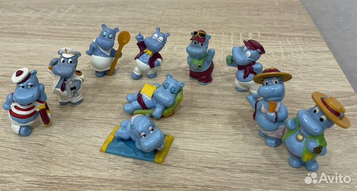 Игрушки-фигурки из киндер-сюрприза 90-х годов