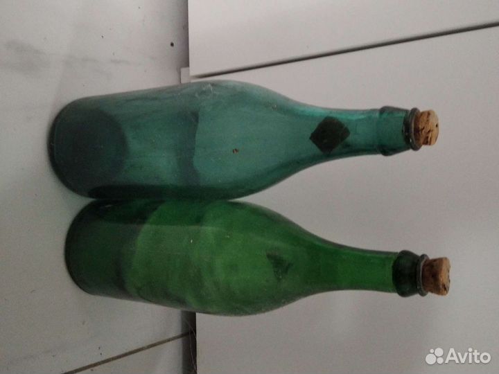 Бутылки старинные 1954