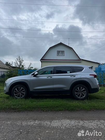 Hyundai Santa Fe 2.0 AT, 2018, 62 000 км