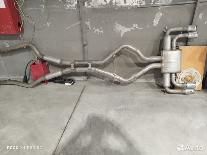 Выхлопная система BMW X5M E70, X6M E71 Нержа