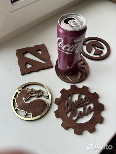 Пивные подставки, подстаканники на заказ