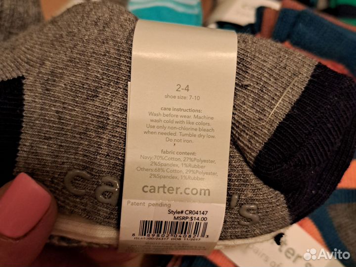 Носки детские Carter's
