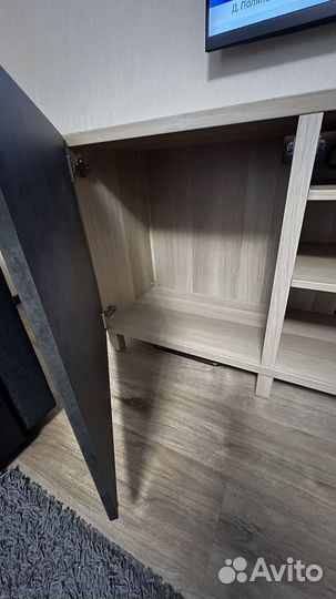 Тумба под тв besta IKEA 180x42x38 см, серый