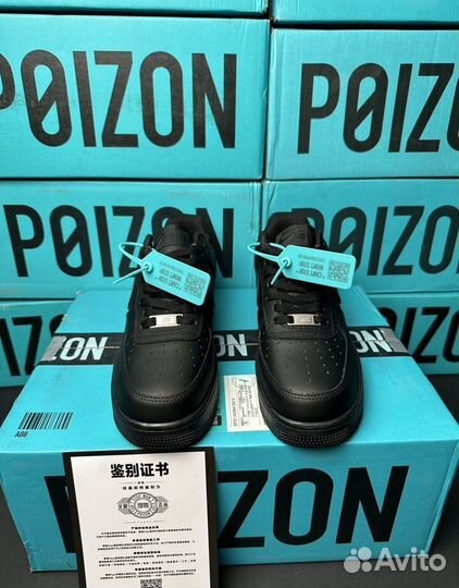 Кроссовки Nike Air Force 1 черные