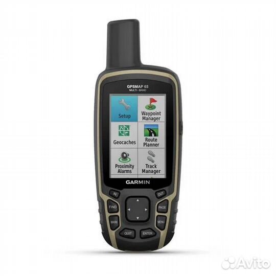 Навигатор Garmin gpsmap 65(новый) +карта