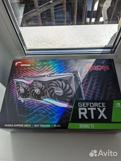 Видеокарта colorful RTX 3080TI vulcan