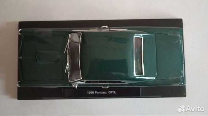 Модель автомобиля Pontiac GTO 1966 Welly 1/18