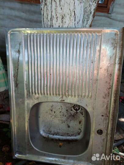 Мойка из нержавейки бу на дачу