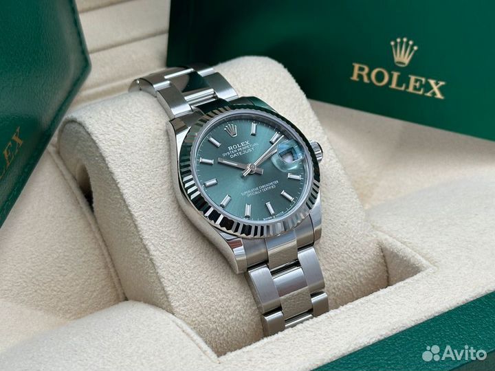 Rolex Datejust 31mm Mint Green Dial