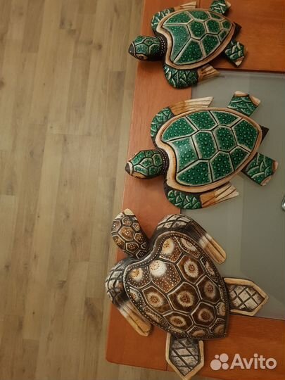 Фигурки животных из дерева