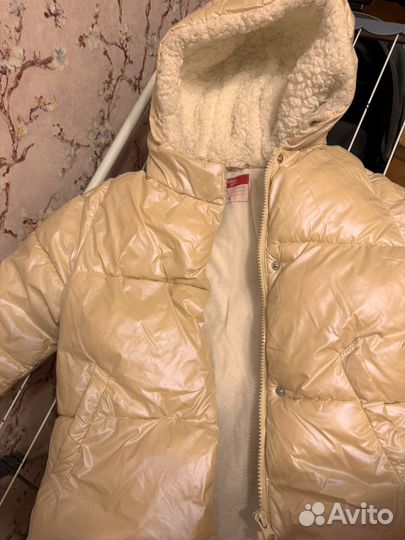 Куртка зимняя для девочки 116