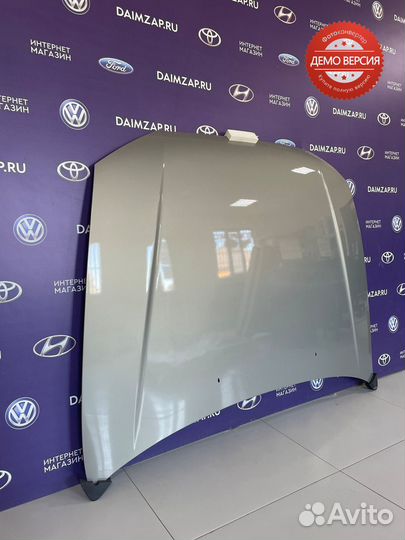 Капот Hyundai Accent темно-бежевый