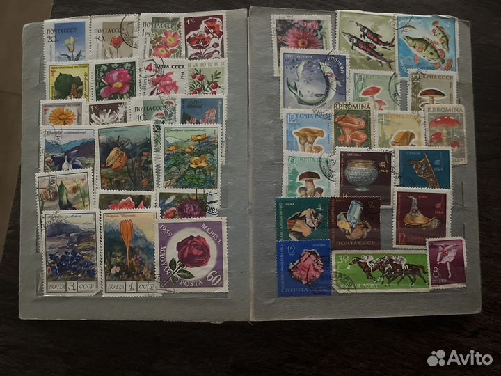 Альбом с почтовыми марками