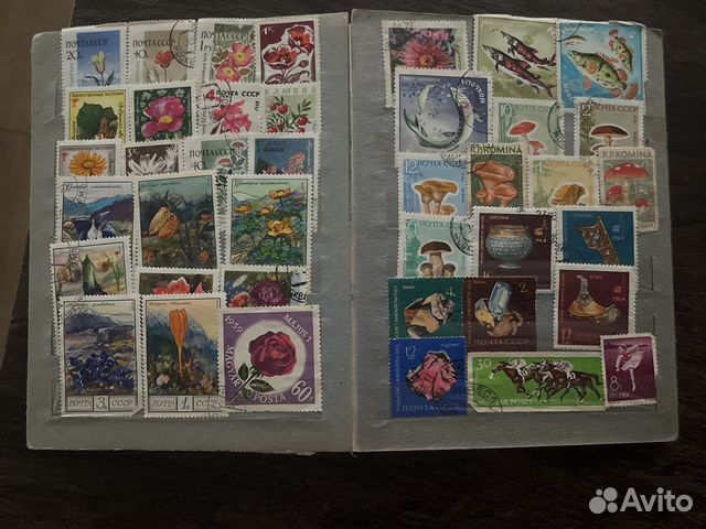 Альбом с почтовыми марками