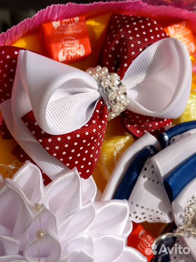 Букет из бантиков для волос