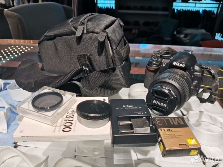 Зеркальный фотоаппарат nikon d3100