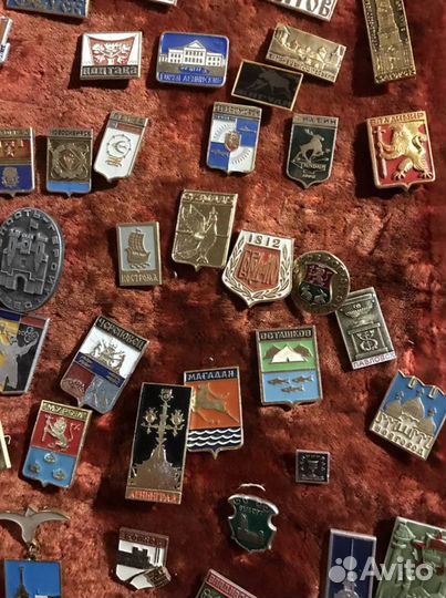 Значки города СССР