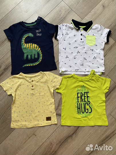 Пакет летней одежды для мальчика 86