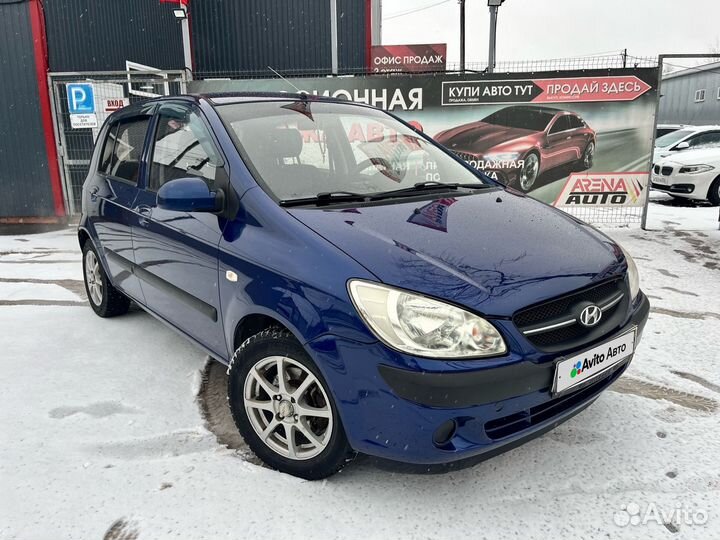 Hyundai Getz 1.4 AT, 2008, 169 265 км