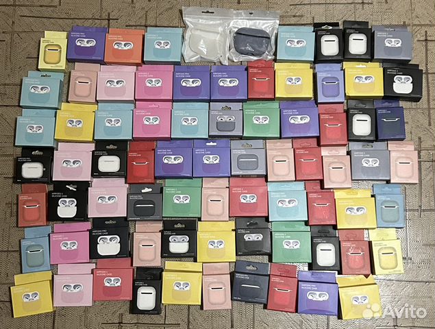 Чехлы на AirPods 2, pro, pro 2, 3