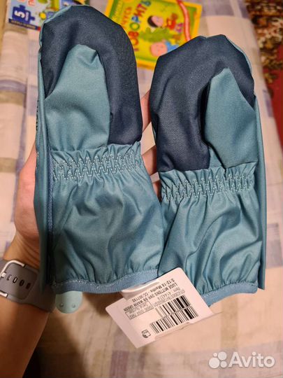 Варежки краги детские