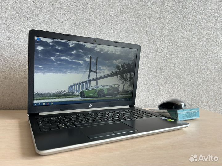Ноутбук HP 15.6 Full HD i3-7020U 10Гб DDR4 MX110