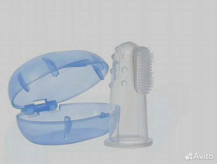 Силиконовая зубная щетка 0+