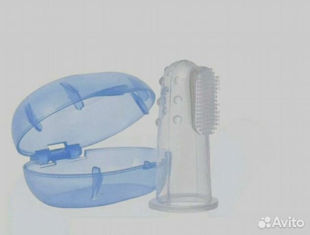 Силиконовая зубная щетка 0+