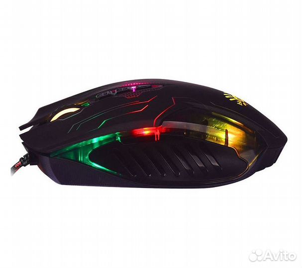 Мышь A4 Bloody Q51, черный/рисунок