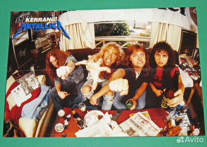 Плакаты Metallica (Thrash Metal )