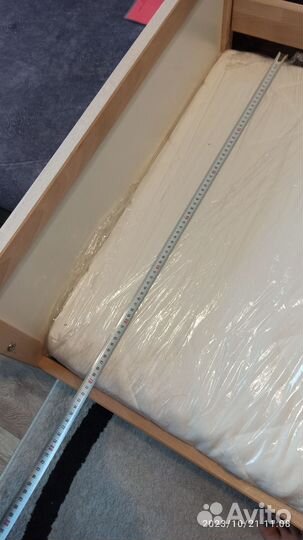 Детская кровать Икеа Сниглар с матрасом