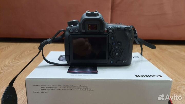 Зеркальный фотоаппарат canon 6d mark II