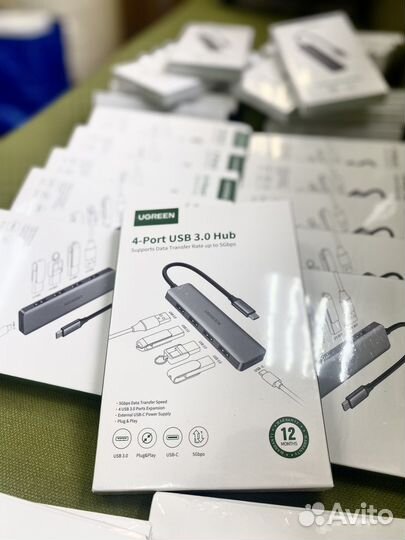 USB концентратор (хаб) ugreen 70336 USB-C