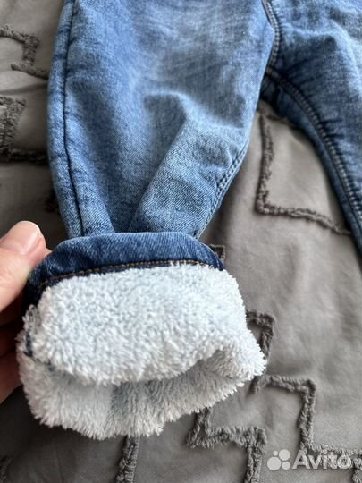 Джинсы утепленные 2-3 года