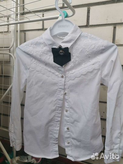 Рубашка школьная для девочки