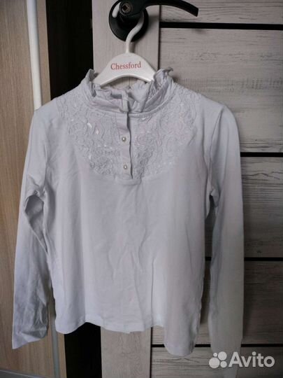 Блузка школьная 146 новая