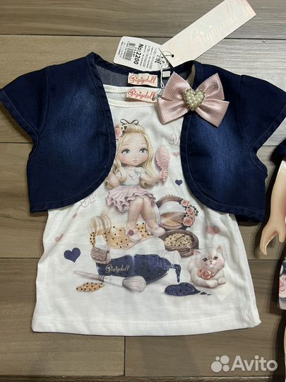 Комплект на девочку 3год и 4 новый