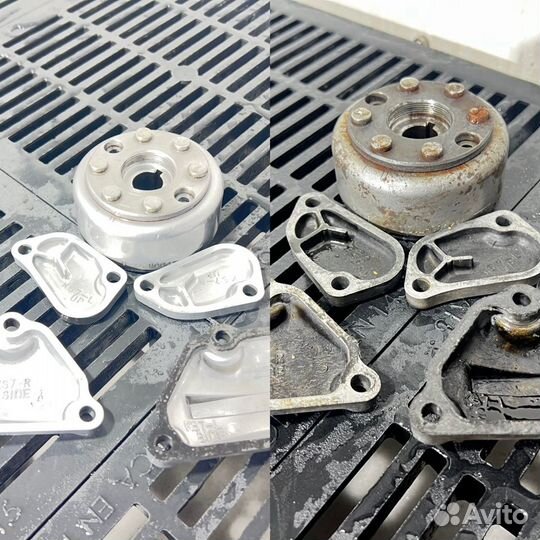 Бережная чистка, пескоструй, аквабласт деталей