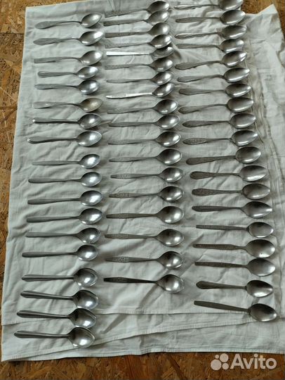 Ложки и вилки из нержавейки СССР