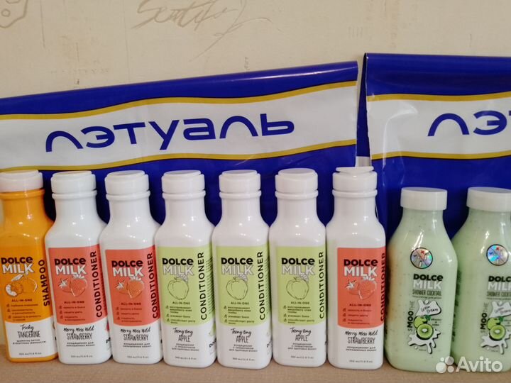 Дольче милк гели для душа, крем для рук, бальзам
