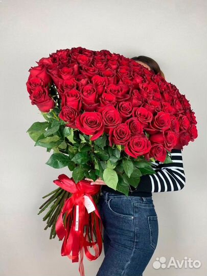 Цветы букеты Розы с доставкой 101, 51, шт