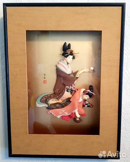 Панно настенное керамика