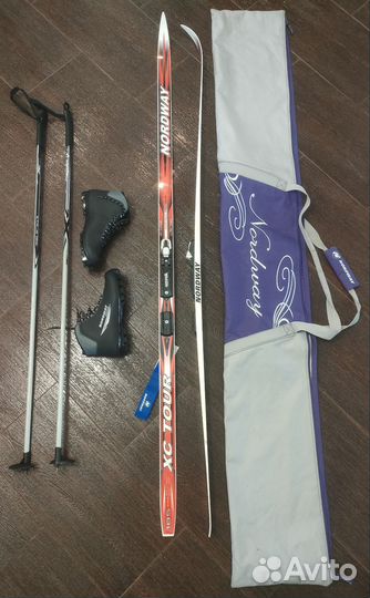 Комплект беговых лыж nordway XC tour by fisher